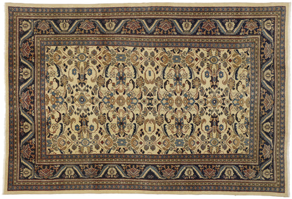 7 x 10 Vintage Persian Mahal Rug 75083
