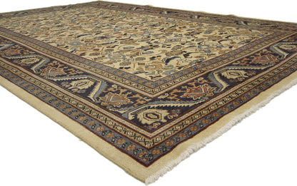 7 x 10 Vintage Persian Mahal Rug 75083