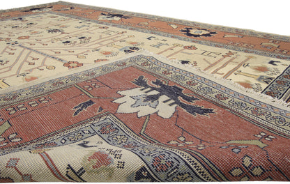 7 x 10 Vintage Persian Mahal Rug 75092