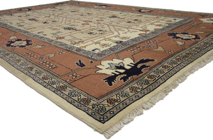7 x 10 Vintage Persian Mahal Rug 75092