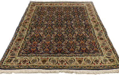 3 x 4 Vintage Persian Tabriz Rug 75101