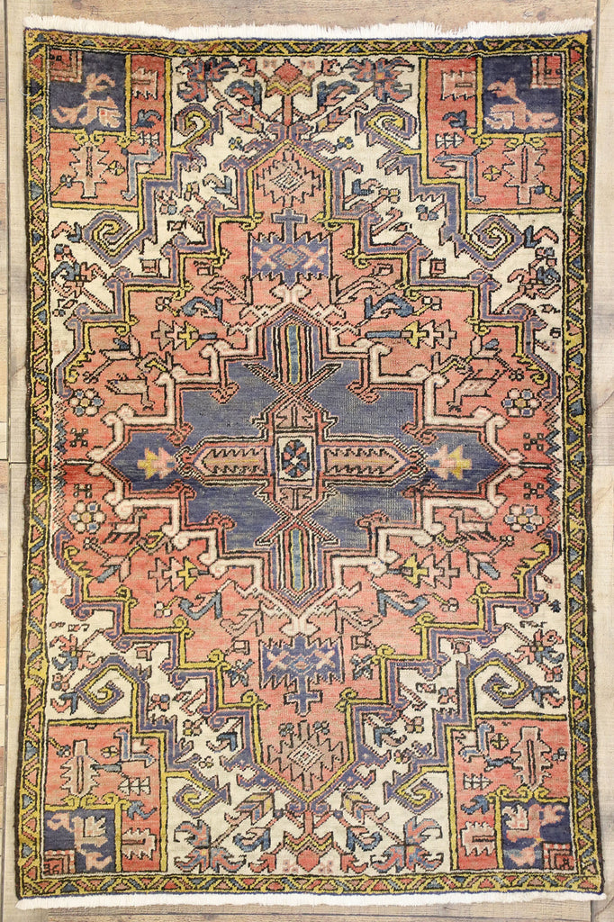 4 x 6 Vintage Persian Heriz Rug 75110