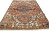 4 x 6 Vintage Persian Heriz Rug 75110
