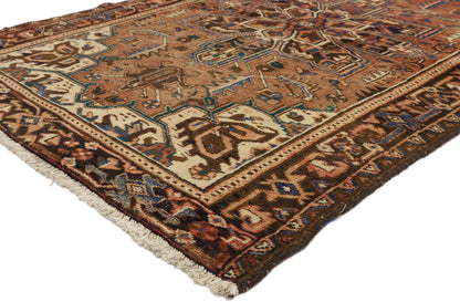 5 x 7 Vintage Persian Heriz Rug 75116
