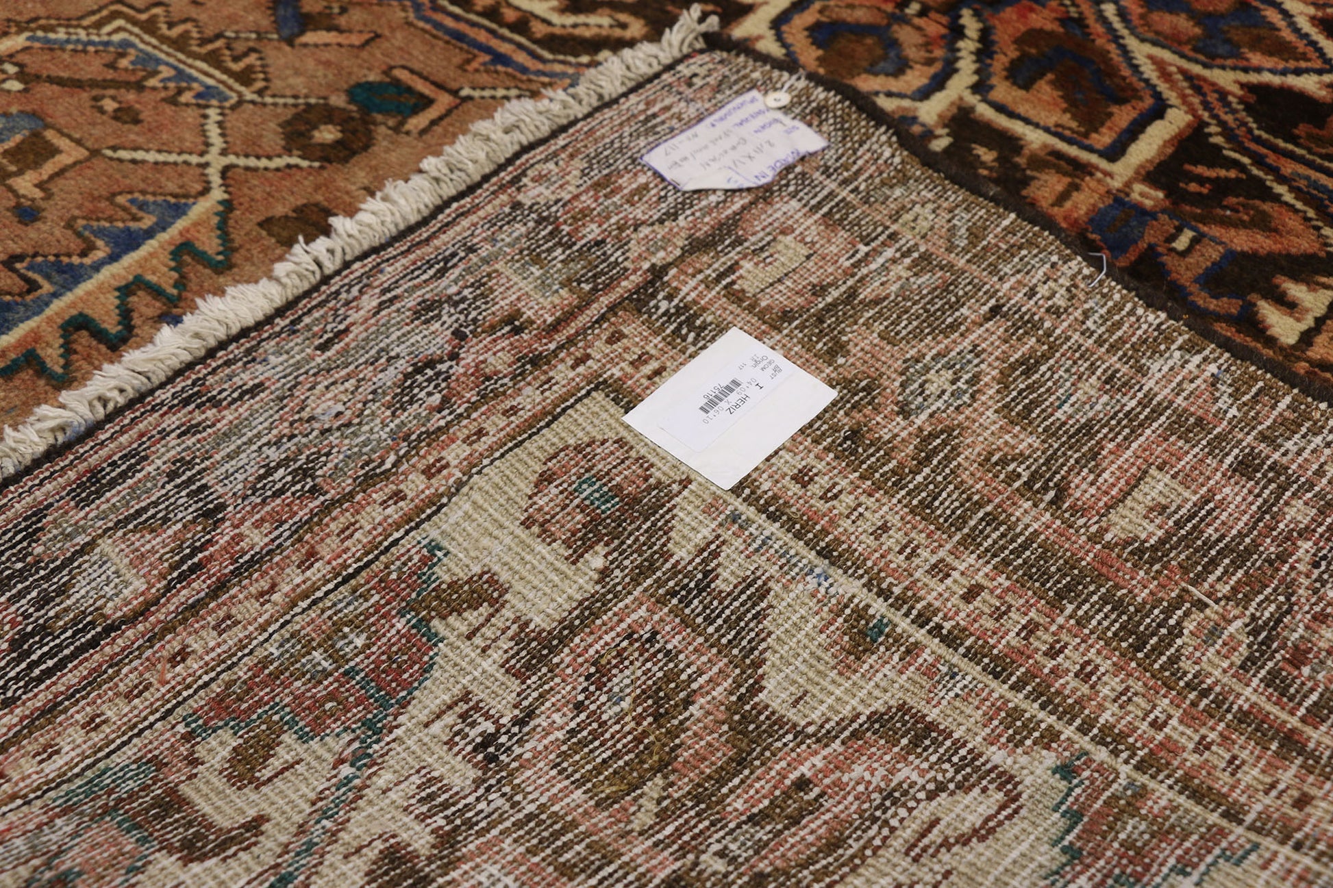 5 x 7 Vintage Persian Heriz Rug 75116