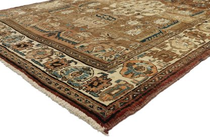5 x 6 Vintage Persian Heriz Rug 75126