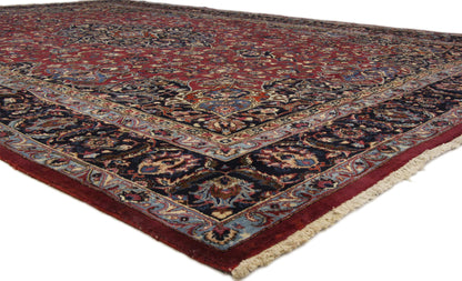10 x 15 Vintage Mashad Rug 75132