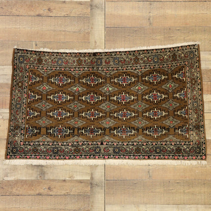 2 x 4 Vintage Persian Khorassan Rug 75150