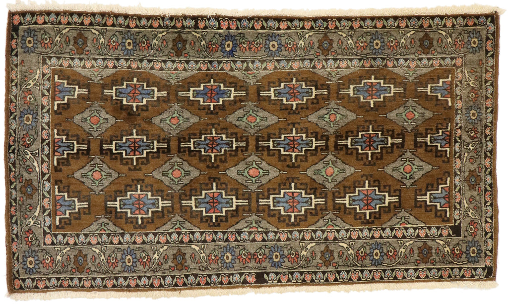 2 x 4 Vintage Persian Khorassan Rug 75151