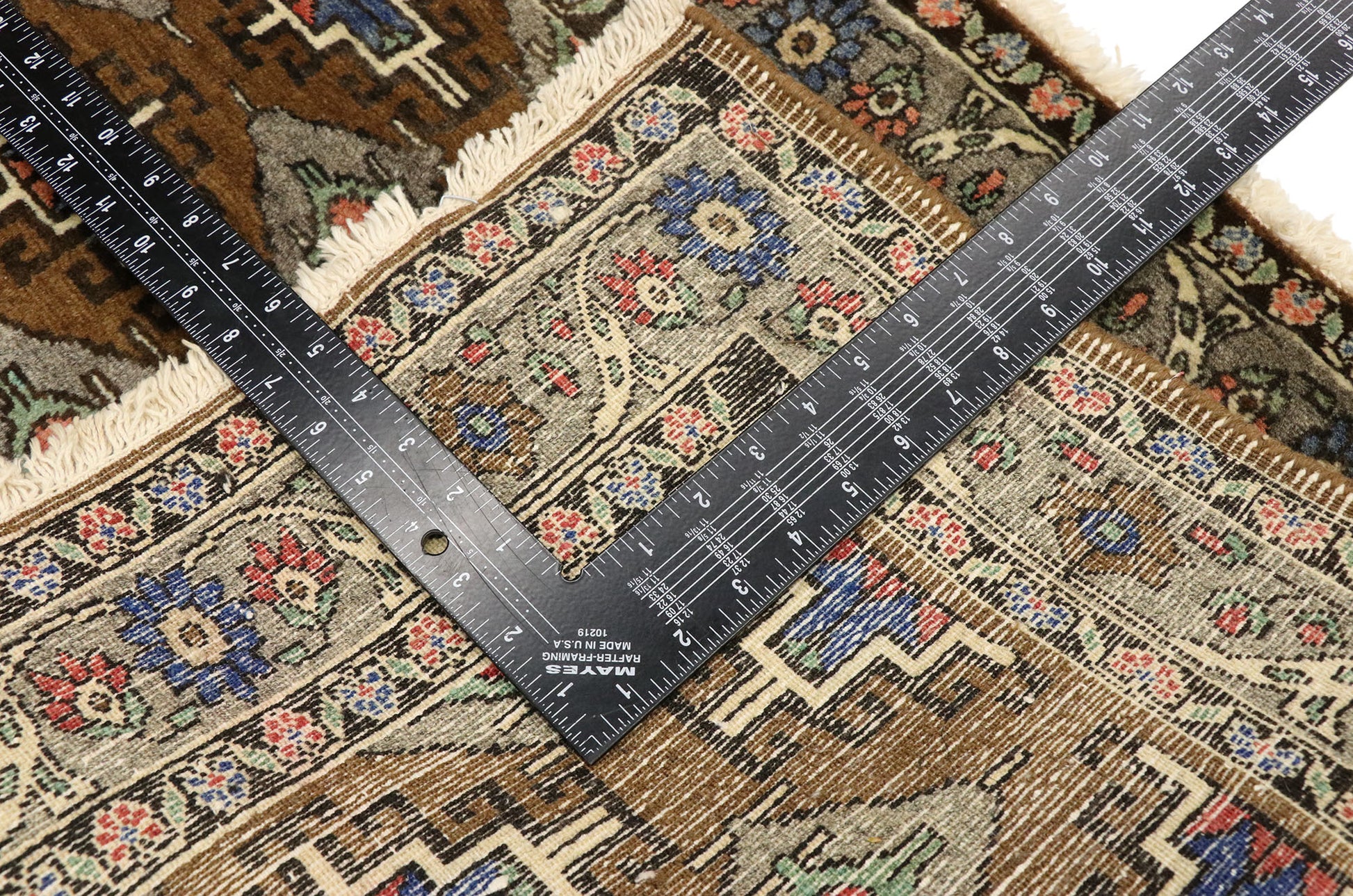 2 x 4 Vintage Persian Khorassan Rug 75151