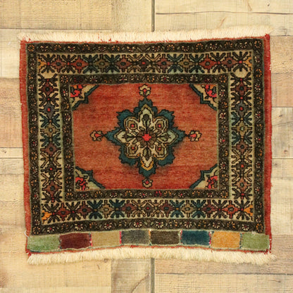 2 x 2 Vintage Persian Khorassan Rug 75154