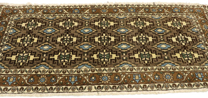 2 x 4 Vintage Persian Mashhad Rug 75165