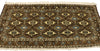 1 x 4 Vintage Persian Mashhad Rug 75166