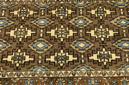 1 x 4 Vintage Persian Mashhad Rug 75166