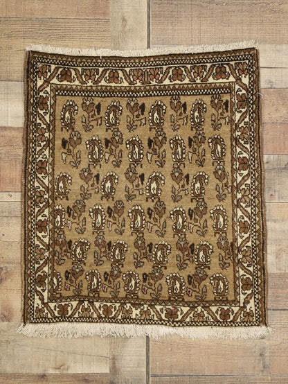2 x 2 Vintage Persian Mashhad Rug 75167