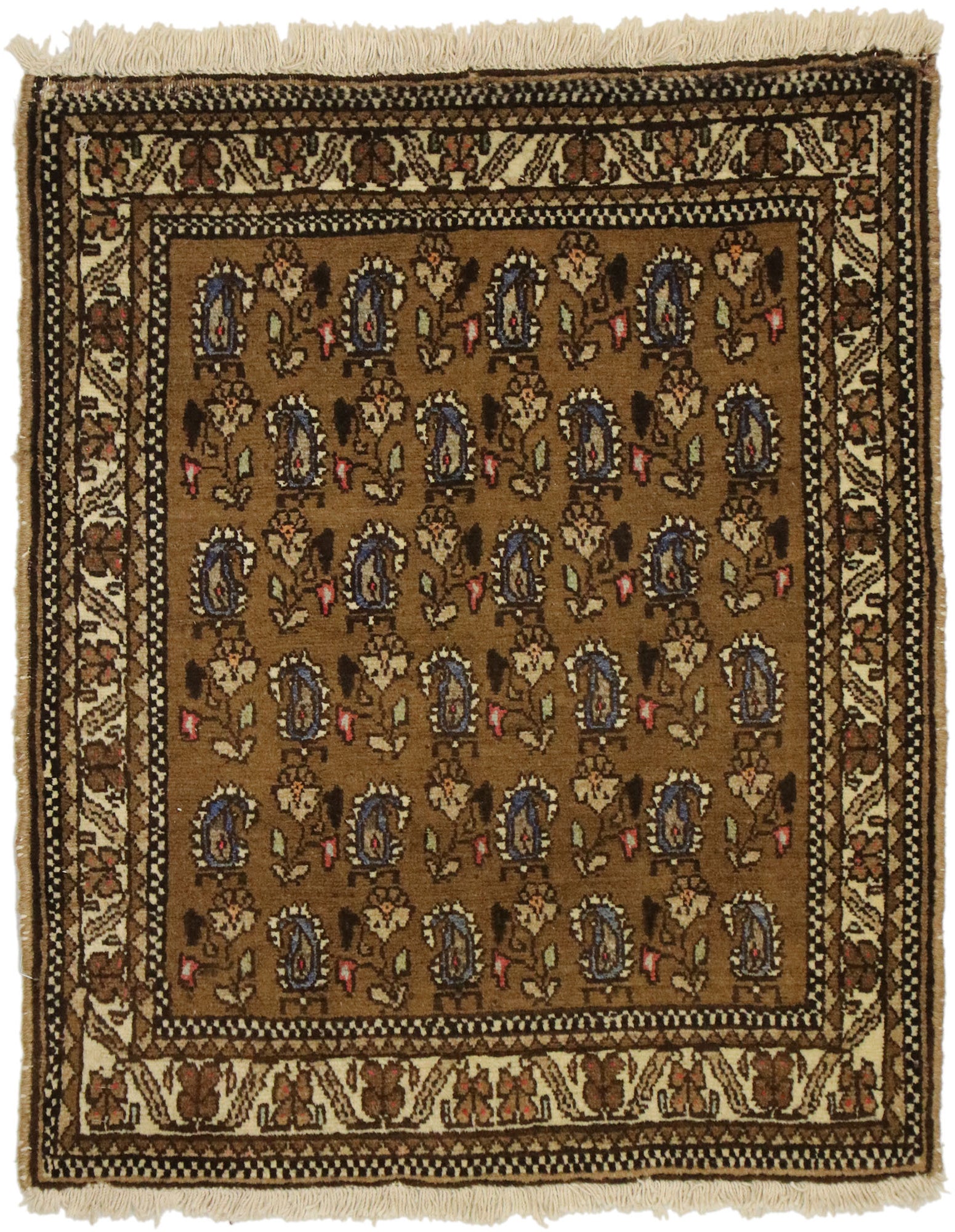 2 x 2 Vintage Persian Mashhad Rug 75168