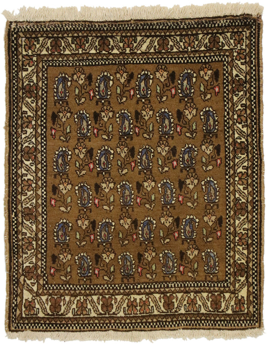 2 x 2 Vintage Persian Mashhad Rug 75168
