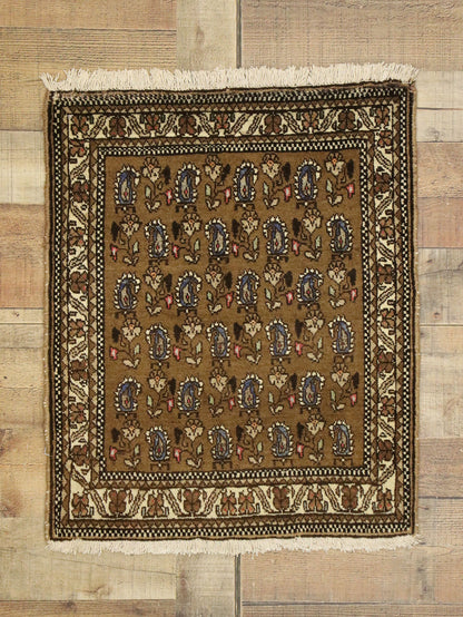 2 x 2 Vintage Persian Mashhad Rug 75168