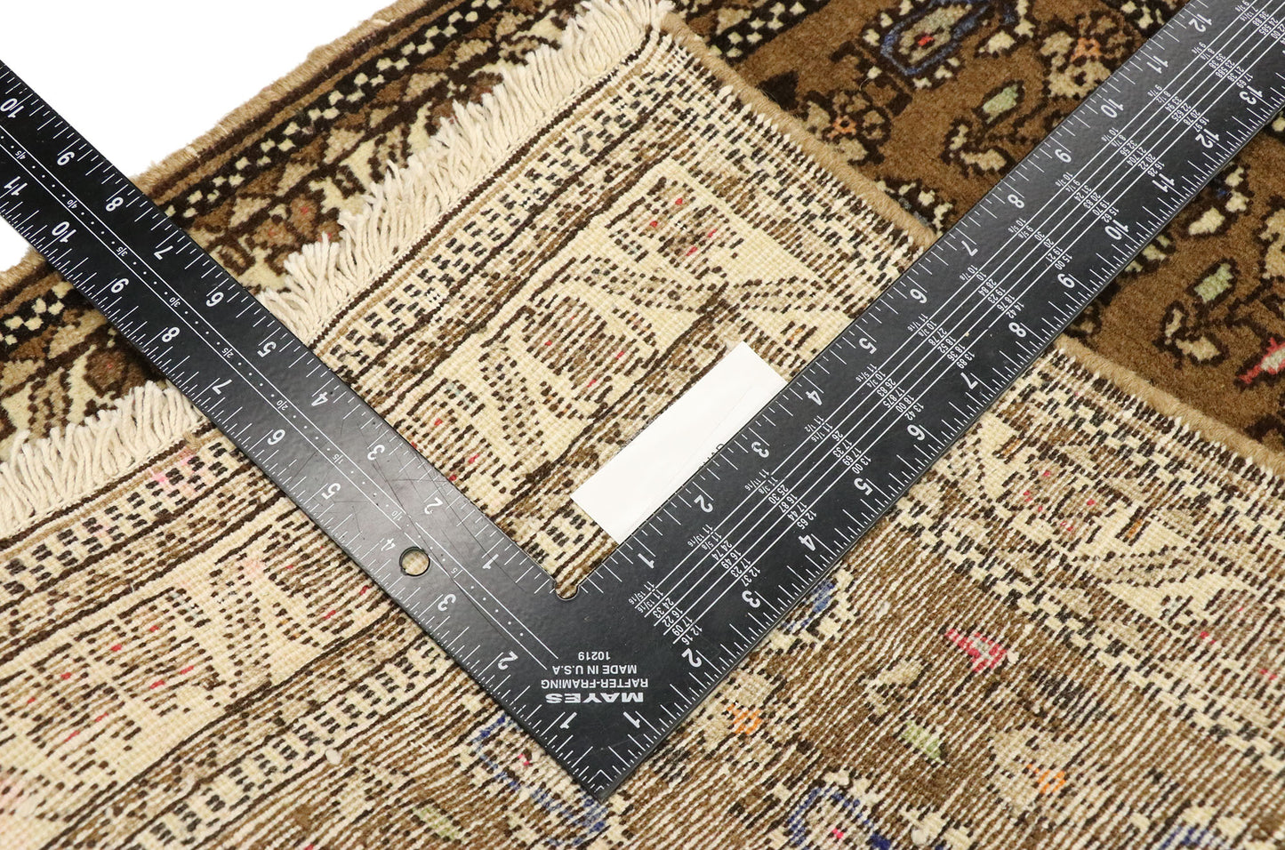 2 x 2 Vintage Persian Mashhad Rug 75168