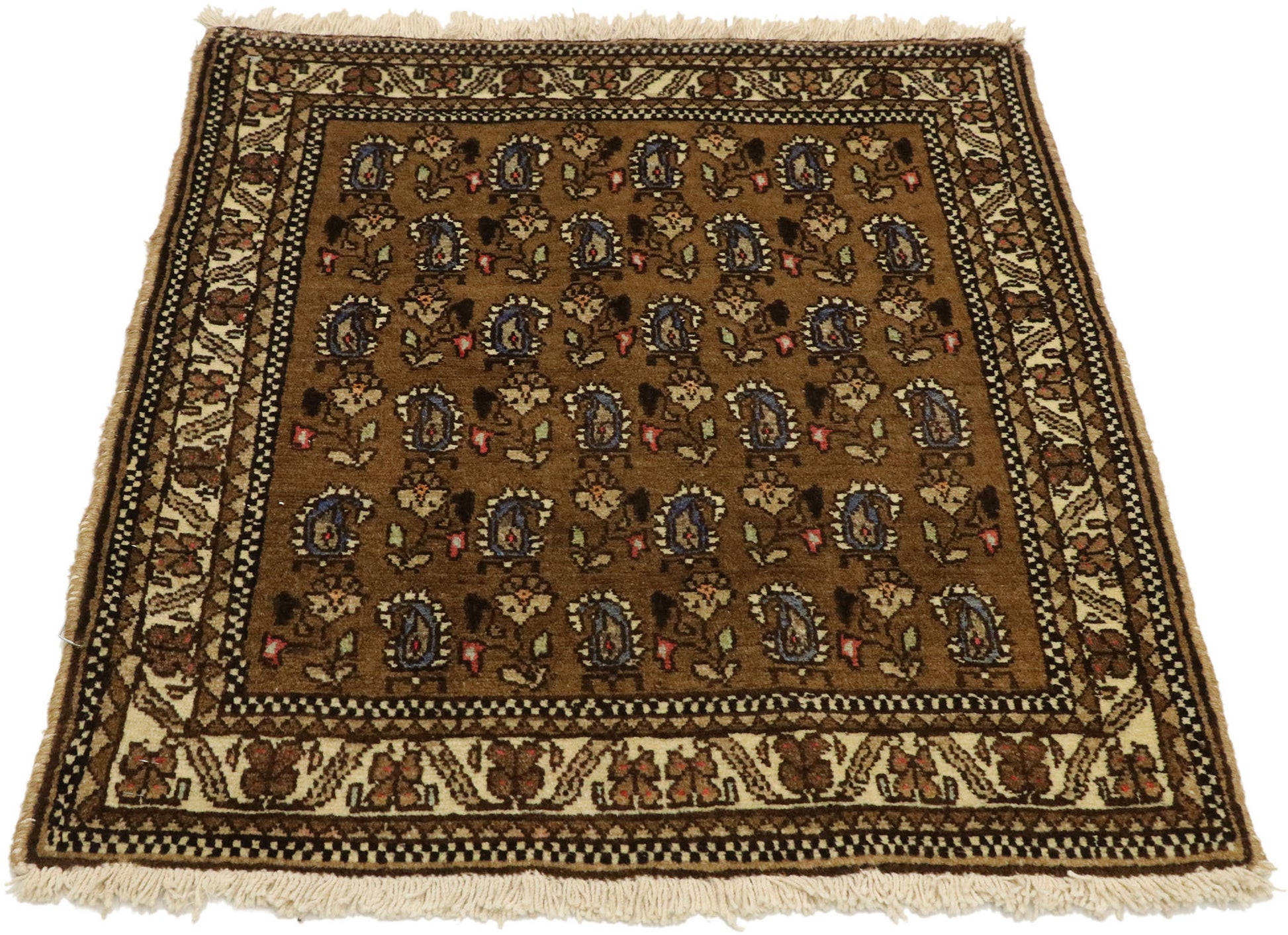 2 x 2 Vintage Persian Mashhad Rug 75168