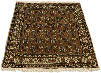2 x 2 Vintage Persian Mashhad Rug 75168
