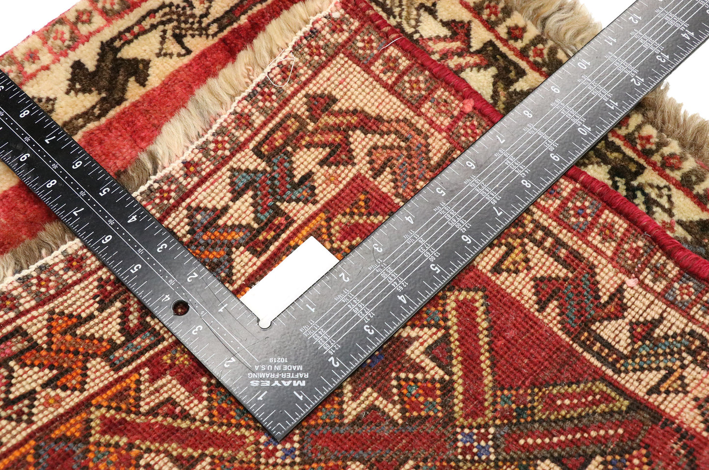 2 x 2 Vintage Persian Mashhad Rug 75174