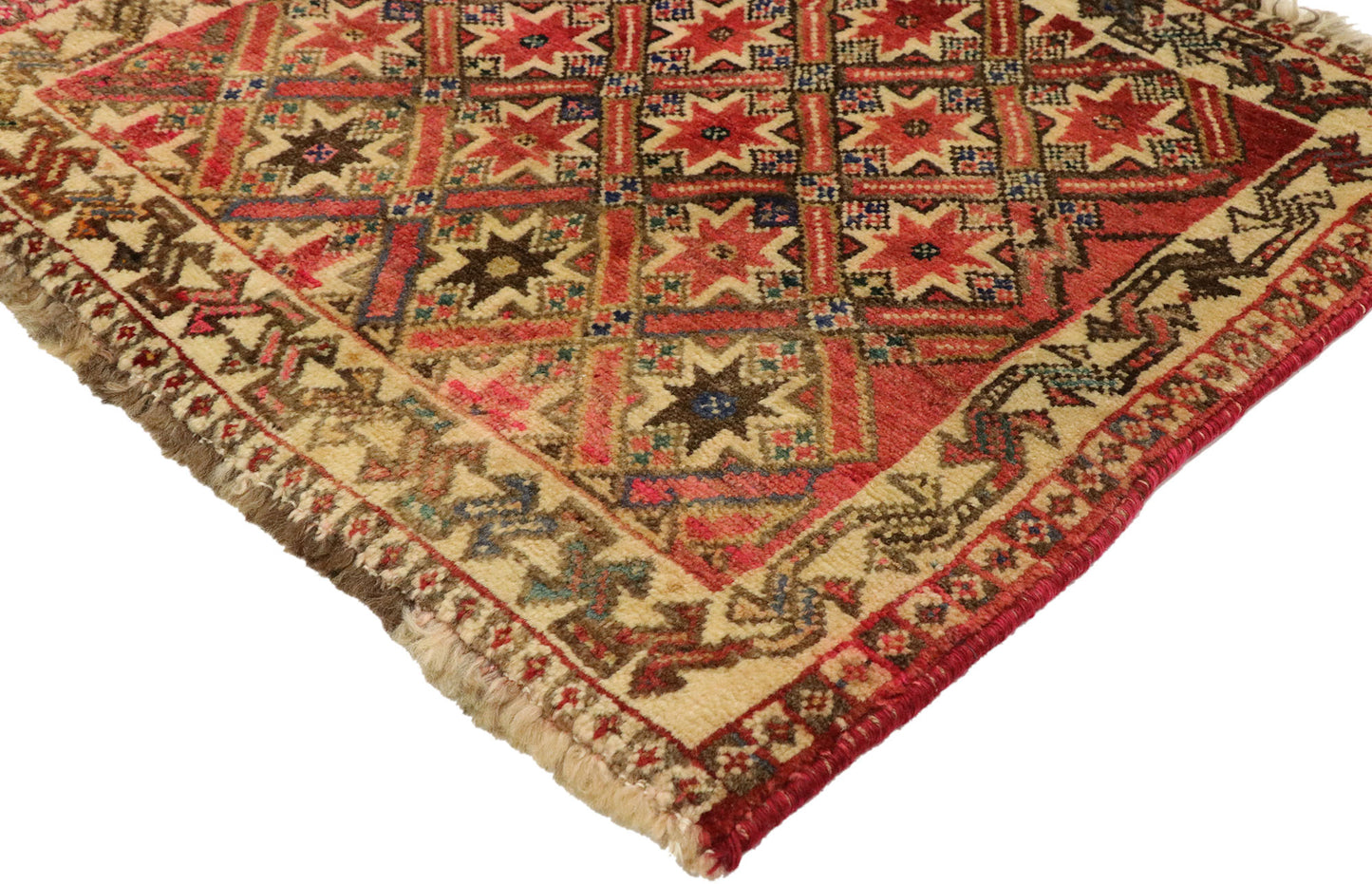 2 x 2 Vintage Persian Mashhad Rug 75174