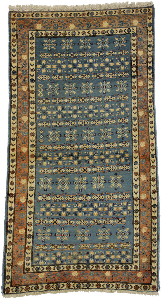 3 x 5 Antique Persian Mashhad Rug 75177