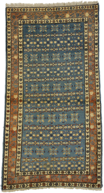 3 x 5 Antique Persian Mashhad Rug 75177