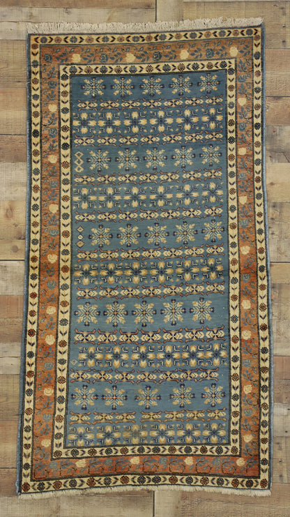 3 x 5 Antique Persian Mashhad Rug 75177