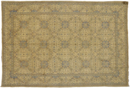 8 x 12 Vintage Persian Kashan Rug 75179