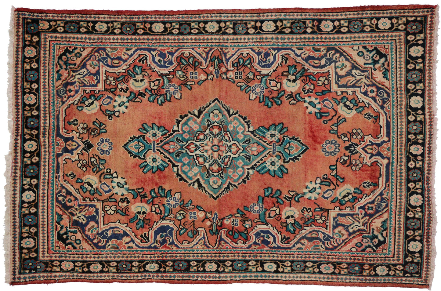 4 x 6 Vintage Mahal Rug 75184