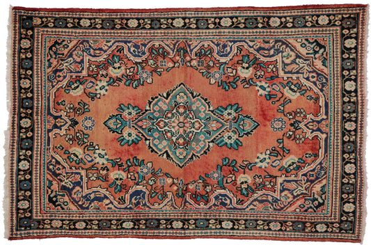 4 x 6 Vintage Mahal Rug 75184