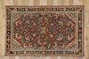 4 x 7 Vintage Persian Mahal Rug 75187