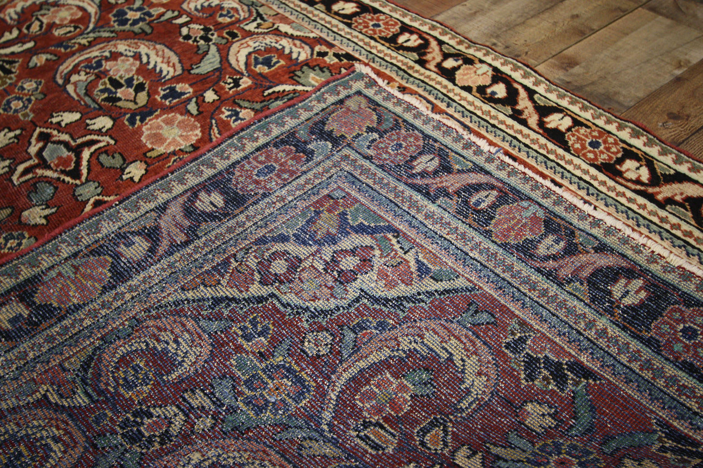 4 x 7 Vintage Persian Mahal Rug 75187