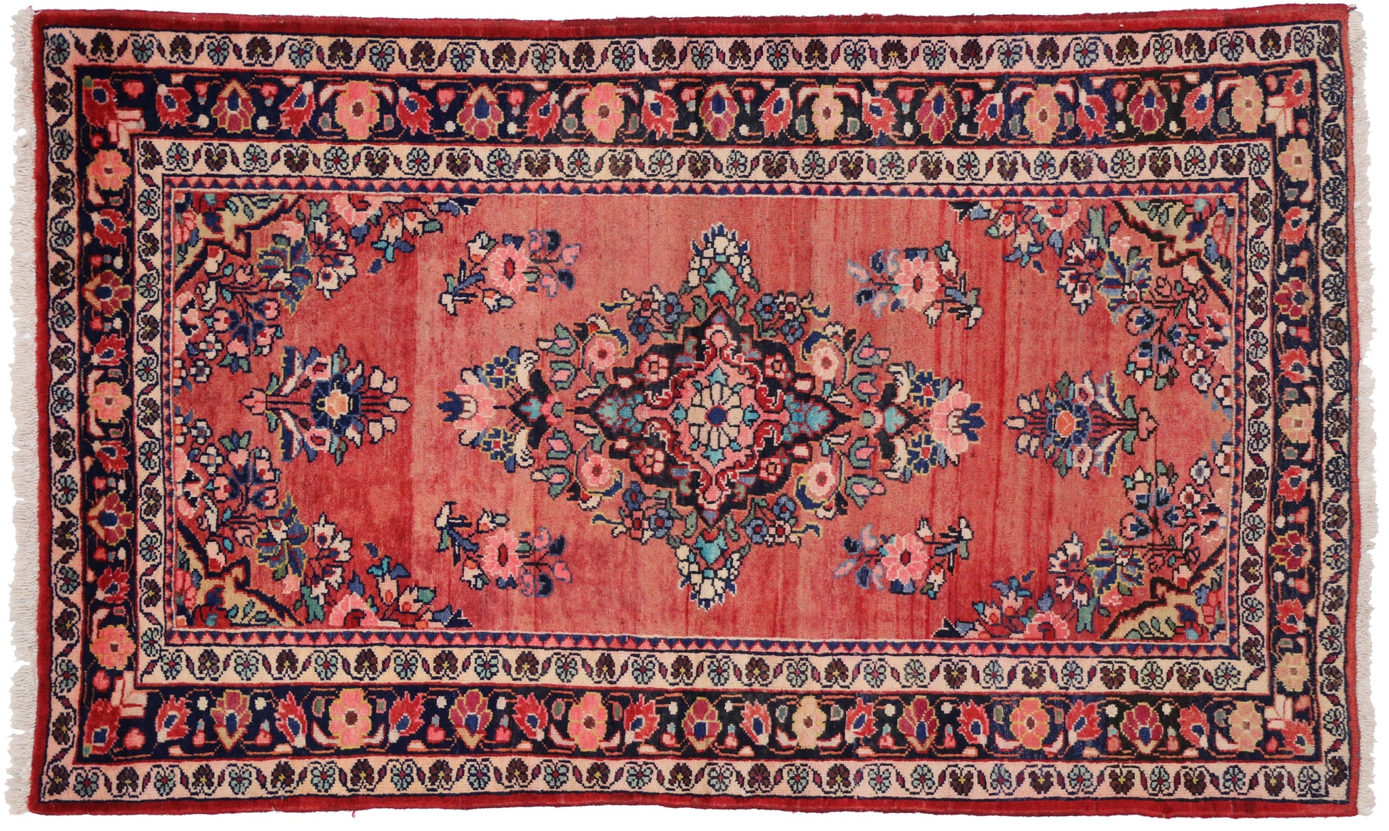 4 x 7 Vintage Mahal Rug 75192