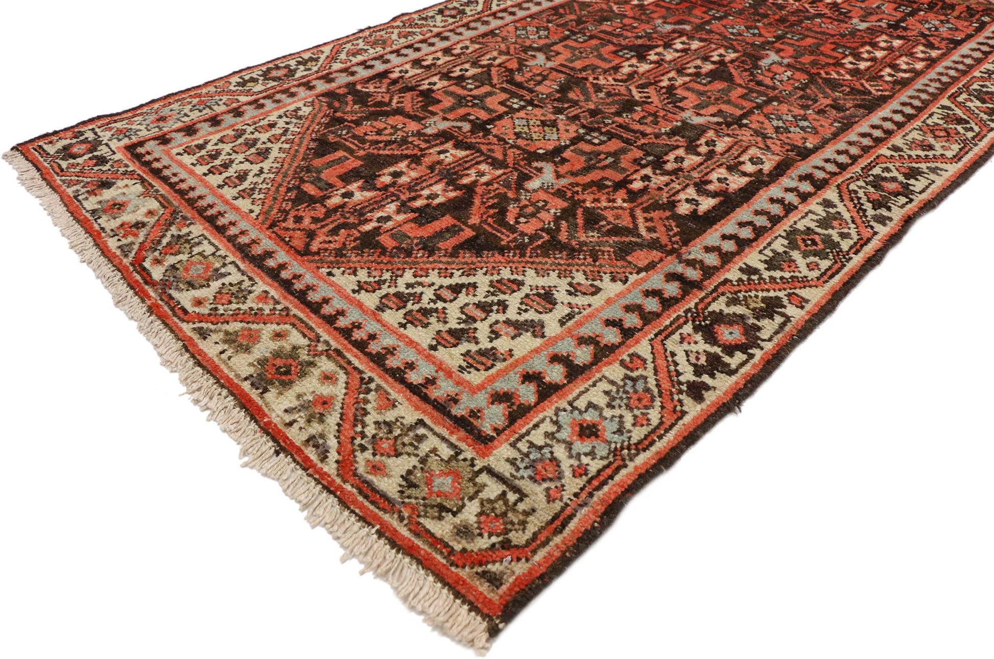 3 x 9 Antique Persian Malayer Runner 75214