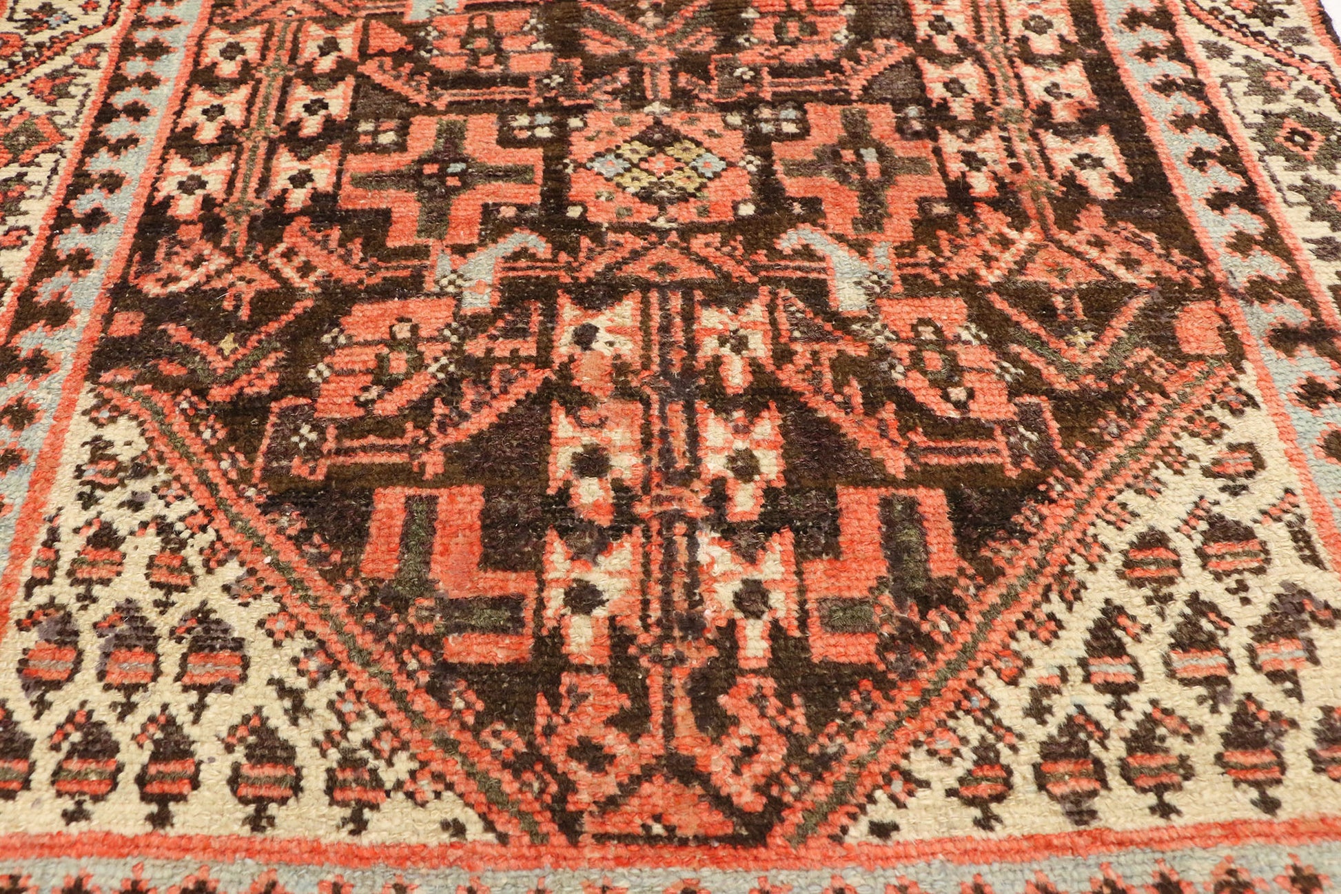 3 x 9 Antique Persian Malayer Runner 75214
