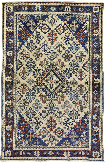 4 x 6 Vintage Persian Joshegan Rug 75217