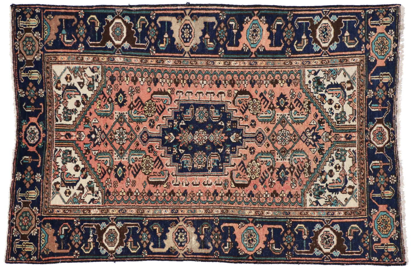 4 x 6 Antique Hamadan Rug 75229