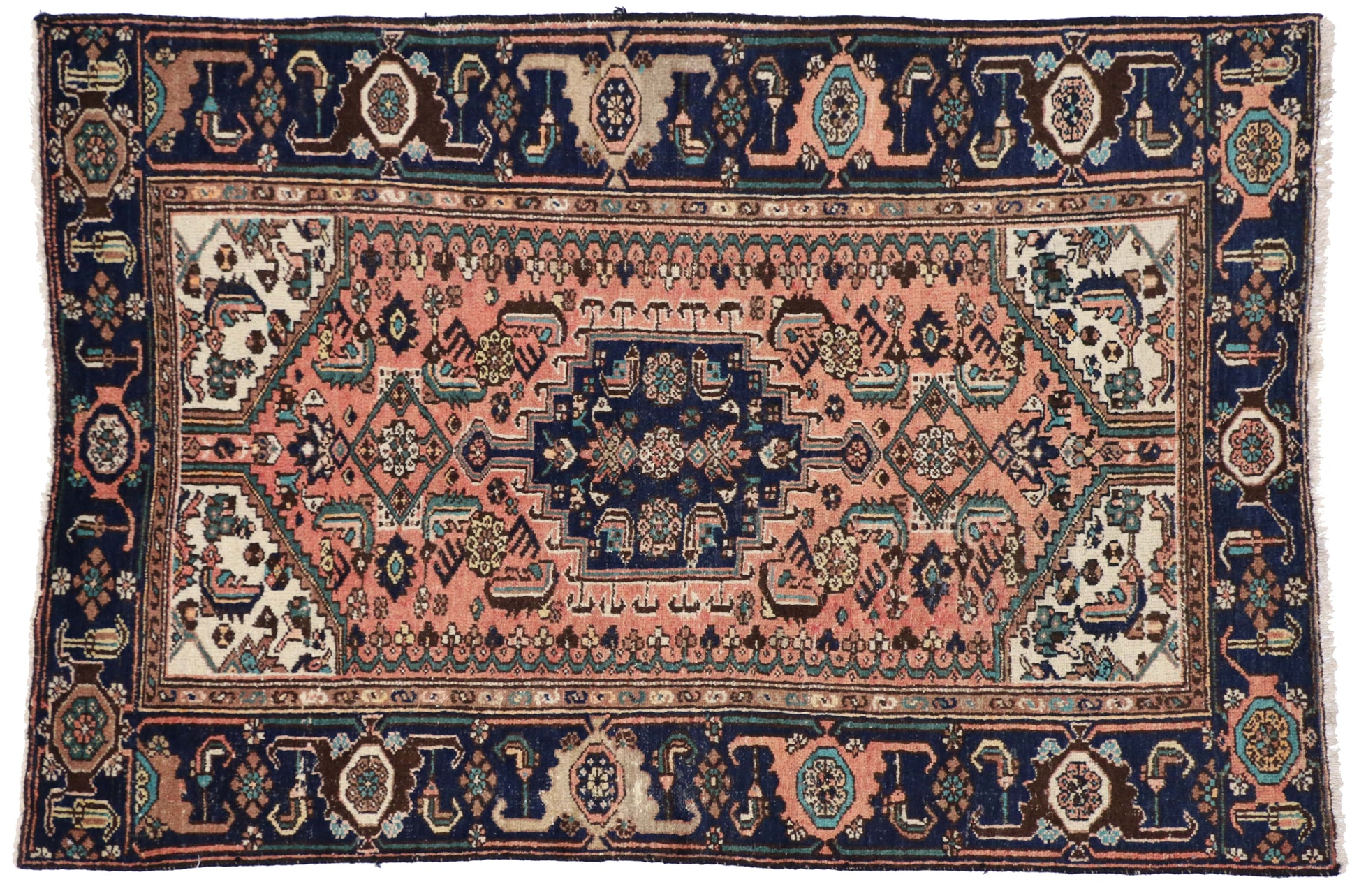 4 x 6 Antique Hamadan Rug 75229