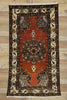 4 x 7 Vintage Persian Hamadan Rug 75234