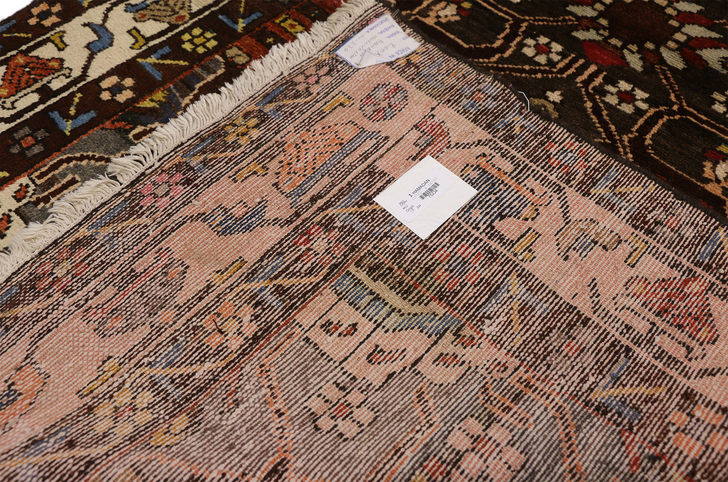 4 x 7 Vintage Persian Hamadan Rug 75234
