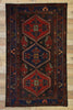 4 x 7 Vintage Persian Hamadan Rug 75237
