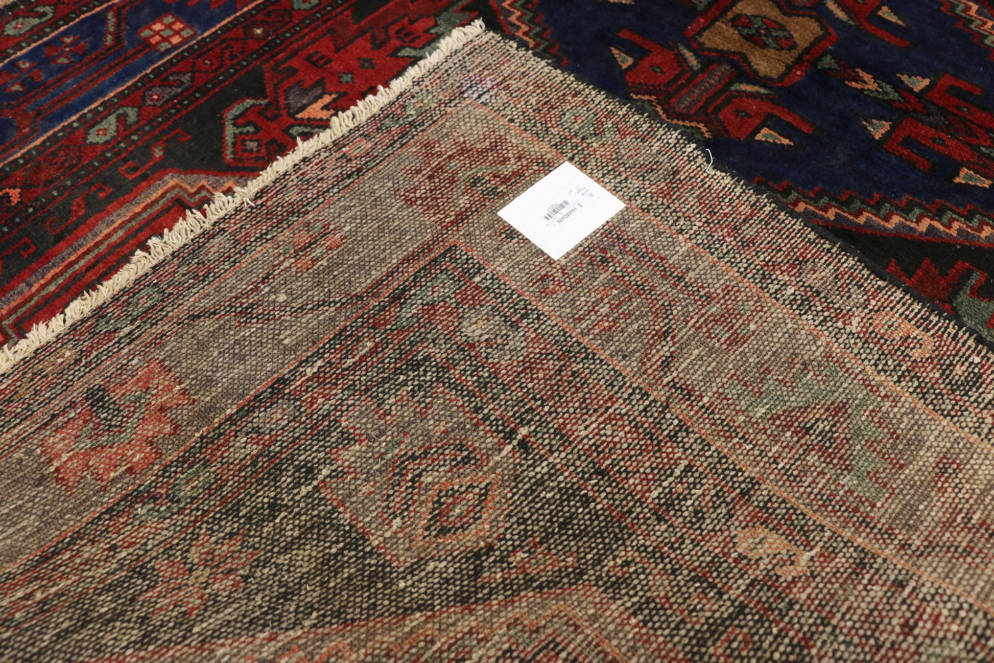 4 x 7 Vintage Persian Hamadan Rug 75237