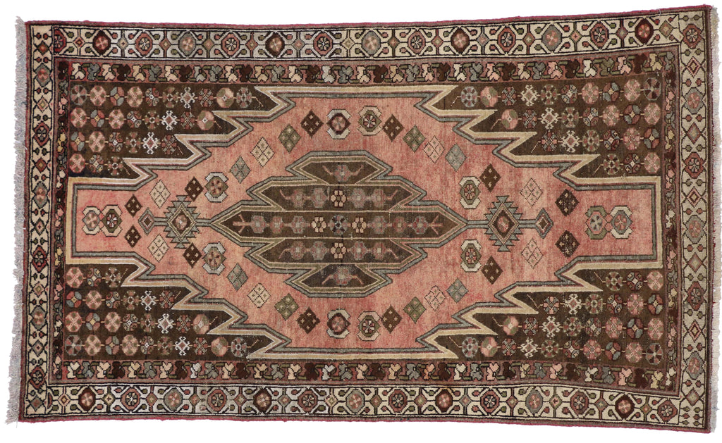 4 x 6 Vintage Hamadan Rug 75239
