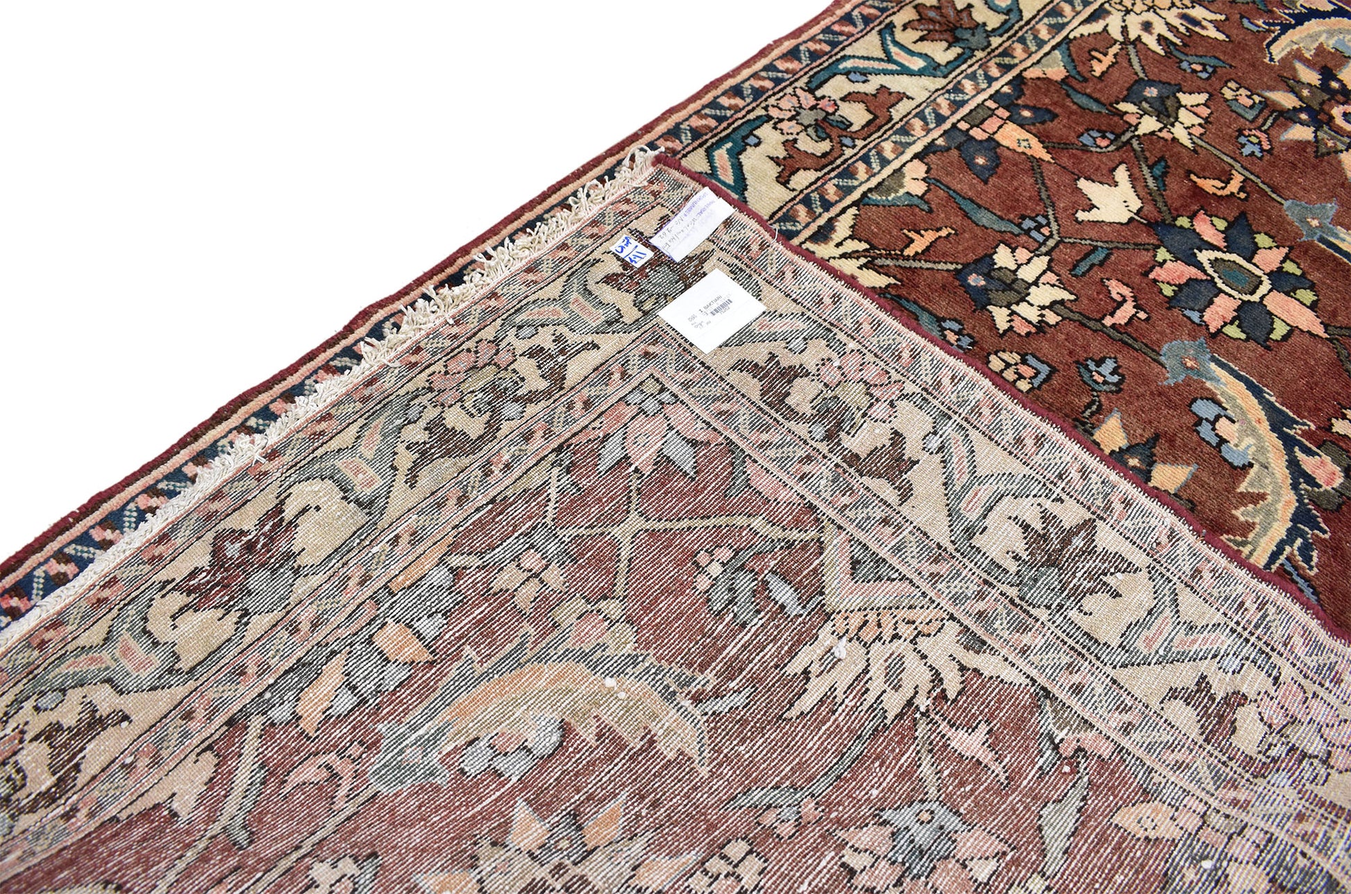 4 x 10 Vintage Persian Bakhtiari Rug 75262
