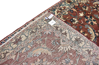 4 x 10 Vintage Persian Bakhtiari Rug 75262