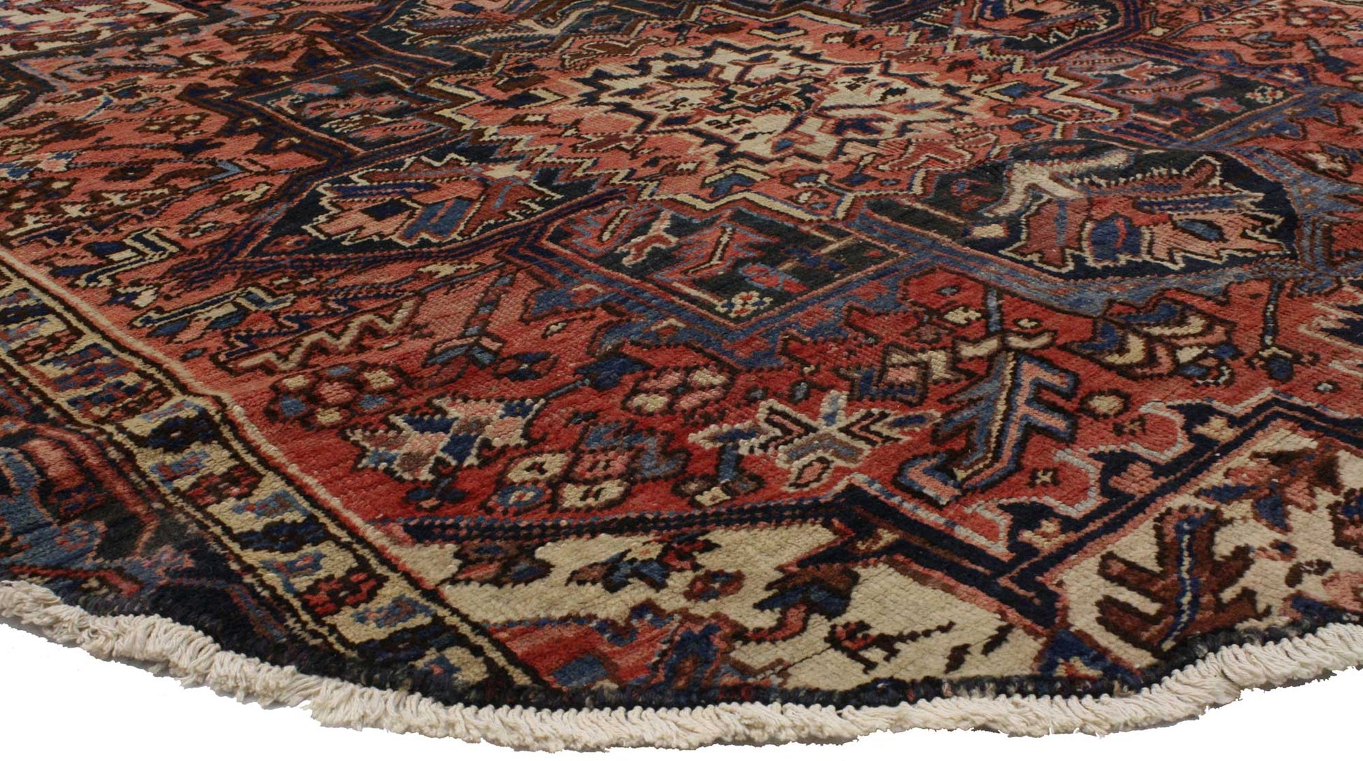 6 x 6 Vintage Heriz Rug 75307