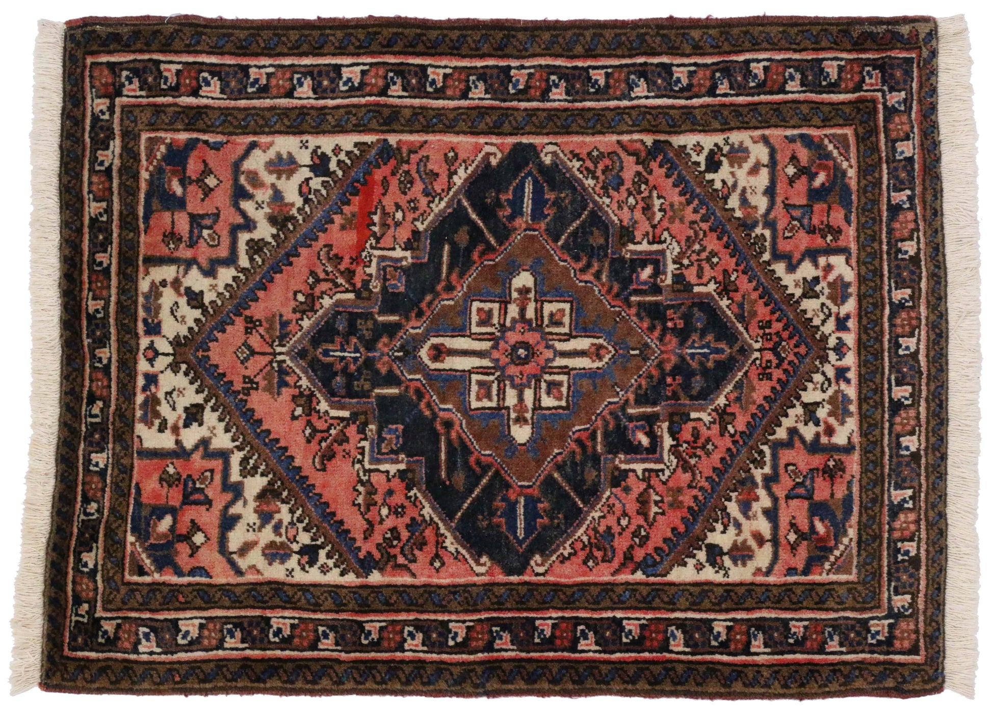 3 x 4 Vintage Heriz Rug 75328